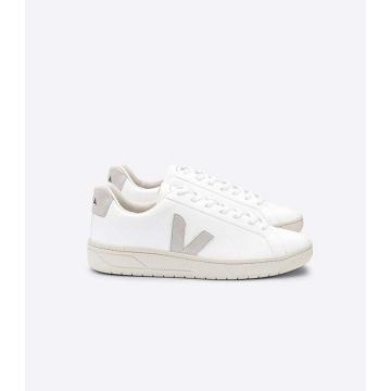 White/Beige Men's Veja URCA CWL Sneakers | AU 320TCE